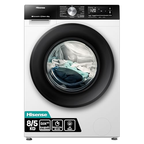 Hisense WD3S8043BW3 Waschtrockner/ConnectLife...